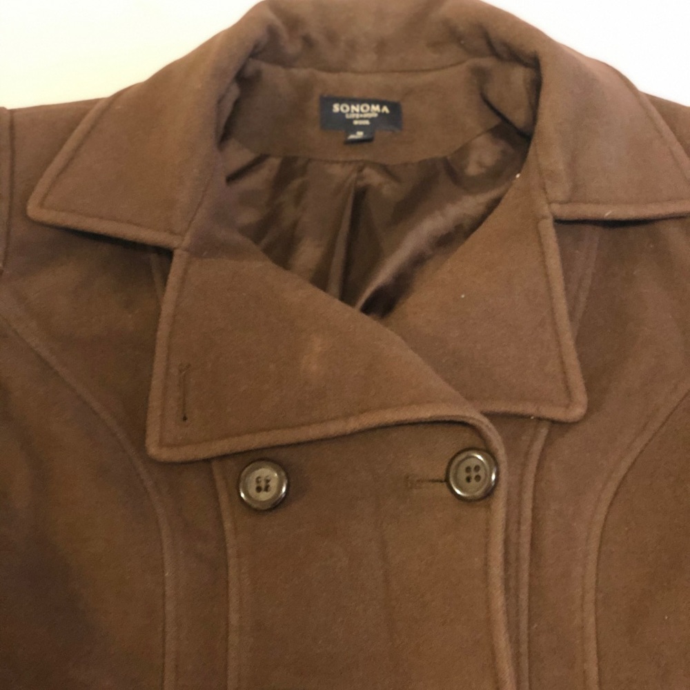 ‼️Free Shipping‼️ Pea Coat SONOMA (wool) - Picture 6 of 8